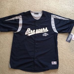 Milwaukee Brewers stitched TrueFan Jersey